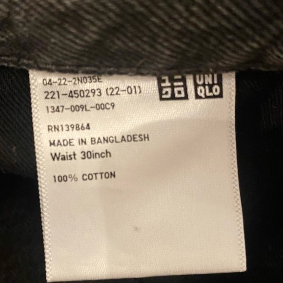 Uniqlo Denim Jean Shorts | Size 30 (10 US) - Picture 7 of 7
